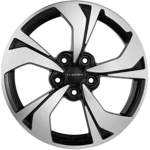 Легковой диск Khomen Wheels KHW1724 7x17 5x114,3 ET40 66,1 Black-FP