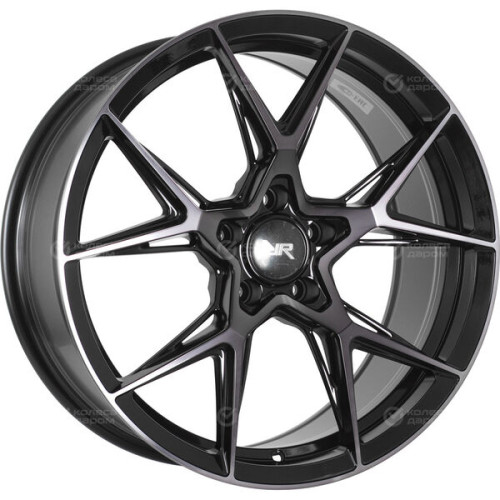 Колесный диск Race Ready CSSYA5636 9.5xR22 5x108 ET35 DIA63.4 черный глянец с проточкой, затемненный лак