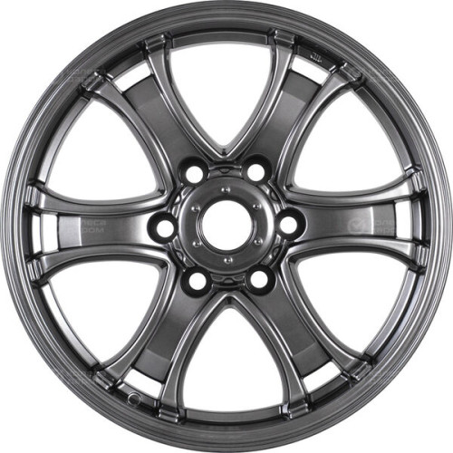 Колесный диск КиК Балеар-оригинал (КС727) 7.5xR18 6x139.7 ET25 DIA106.1 темно-серебристый