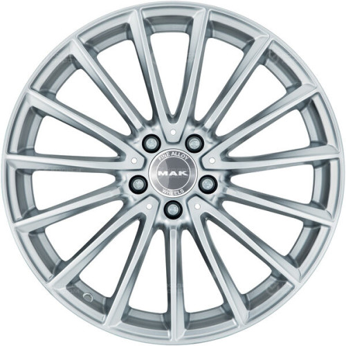 Колесный диск MAK Komet 8xR19 5x112 ET33 DIA66.6 серебристый