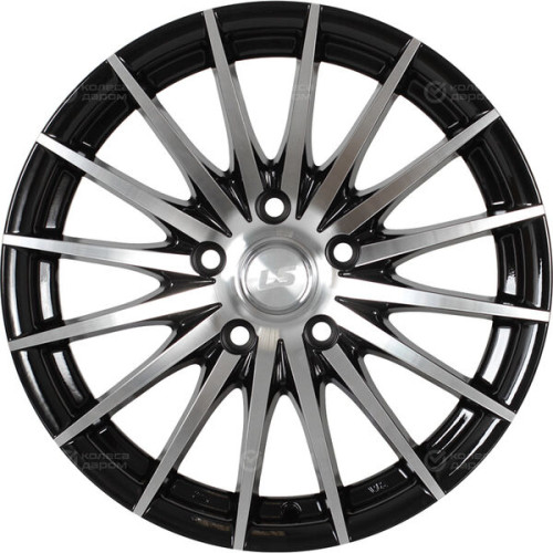 Колесный диск LS LS 367 7xR16 5x114.3 ET40 DIA73.1 черный полностью полированный