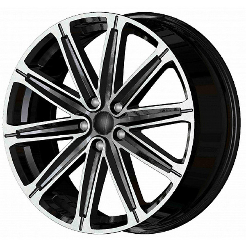 Легковой диск Carwel Тара 7,5x19 5x108 ET46 63,35 BK (уценка: скол на ободе)