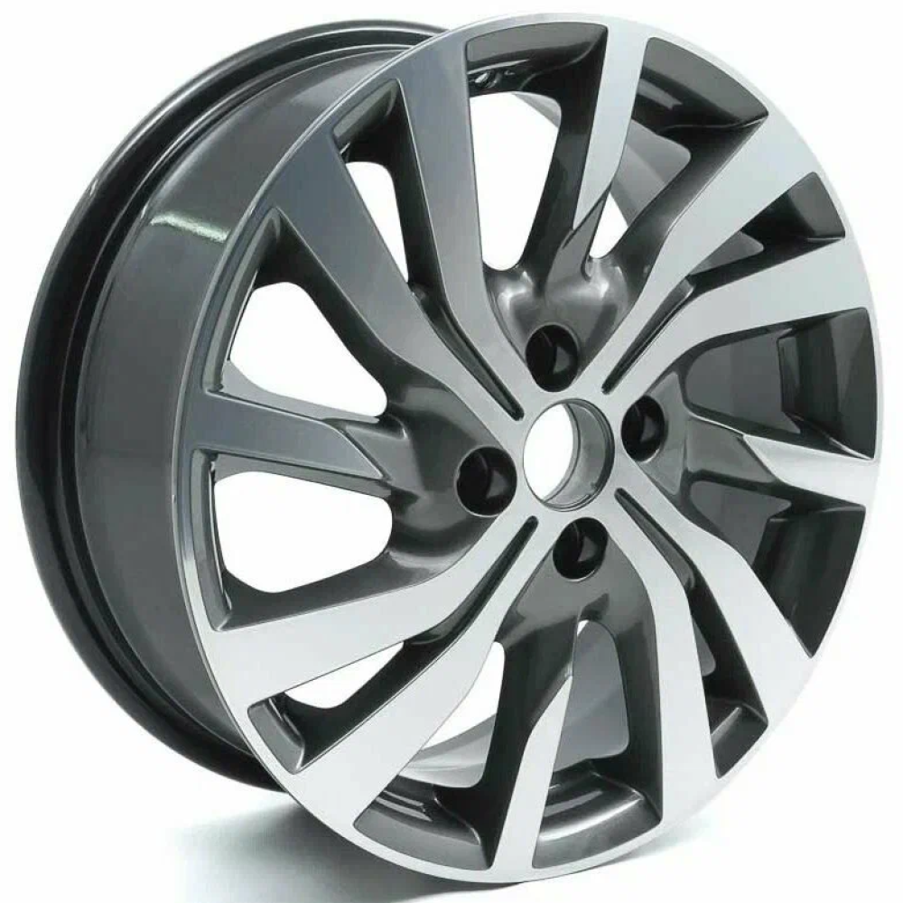 Легковой диск КиК Fenix (X-Ray) (КС734) 6x16 4x100 ET41 60,1 Антрацит алмаз