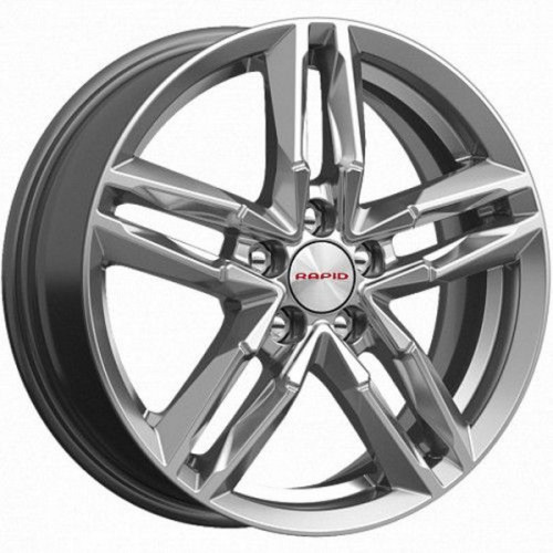 Легковой диск Rapid Sayan 6x16 5x112 ET50 57,1 Дарк платинум