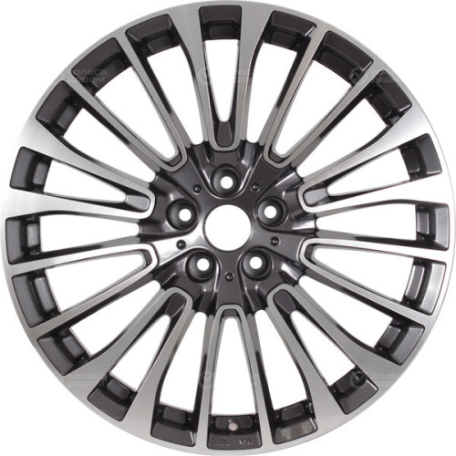 Колесный диск Replay FD193 8.5xR20 5x114.3 ET44 DIA63.3 насыщенный темно-серый полностью полированный