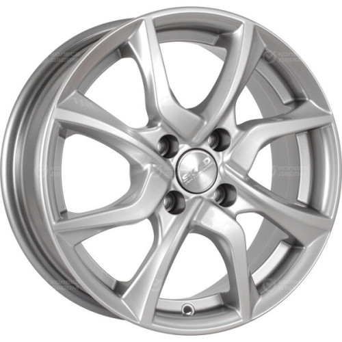 Колесный диск СКАД Тулон 6xR15 4x100 ET45 DIA67.1 серебристый