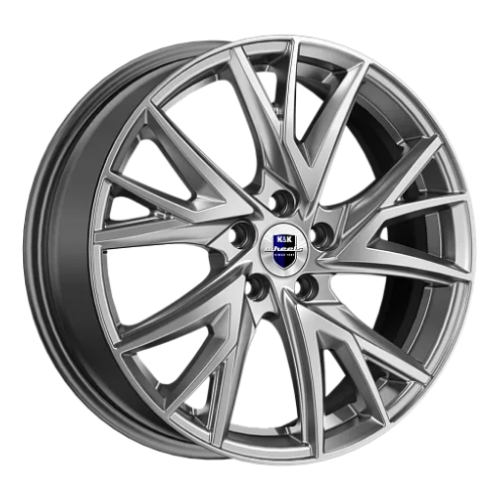 Легковой диск КиК Кайлас 6,5x18 5x108 ET33 60,1 Дарк платинум (уценка: имеется дефект)