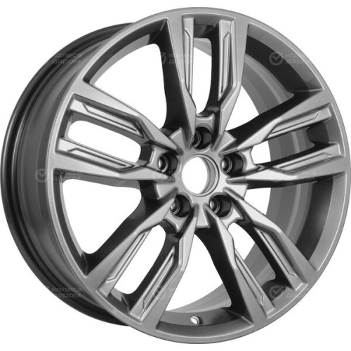Колесный диск КиК Борэй 8xR18 5x115 ET40 DIA70.2 темно-серебристый