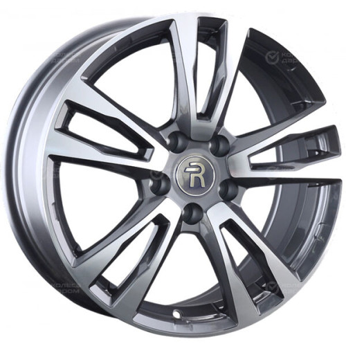 Колесный диск Replay B235 7.5xR17 5x112 ET52 DIA66.6 насыщенный темно-серый полностью полированный