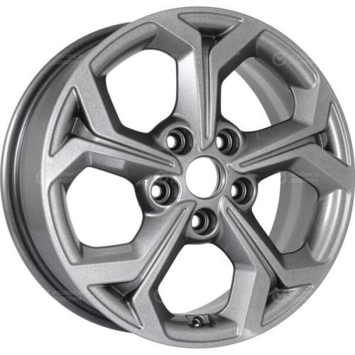 Колесный диск KHOMEN KHW1606 (ZV16_Focus) 6.5xR16 5x108 ET50 DIA63.35 насыщенный темно-серый
