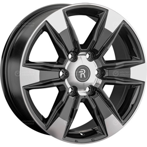 Колесный диск Replay MI123 7.5xR18 6x139.7 ET38 DIA67.1 черный полностью полированный