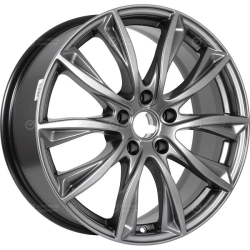 Колесный диск iFree Каzантип 7.5xR18 5x108 ET35 DIA67.1 насыщенный тёмно-серебристый