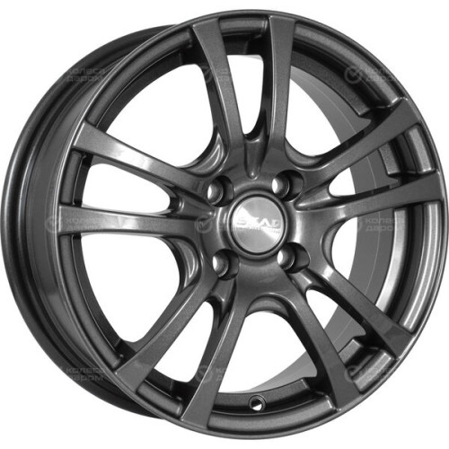 Колесный диск СКАД Дели 6xR15 5x100 ET38 DIA57.1 темно-серый цвет с перламутровыми оттенками