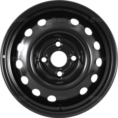 Колесный диск Евразиа ТАПО 53A38R Евразиа ТАПО 5.5xR14 4x100 ET38 DIA54 черный