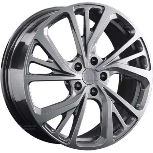 Колесный диск LS Forged FG22 8xR19 5x114.3 ET51 DIA67.1 насыщенный темно-серебристый