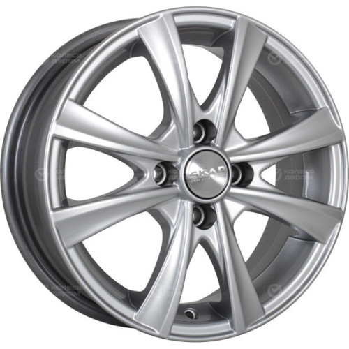 Колесный диск СКАД Мальта 6xR15 4x100 ET46 DIA54.1 серебристый