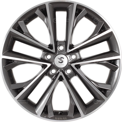 Колесный диск СКАД Premium Series КР012 (18_Outlander) 7xR18 5x114.3 ET38 DIA67.1 светло-серый зеркальный