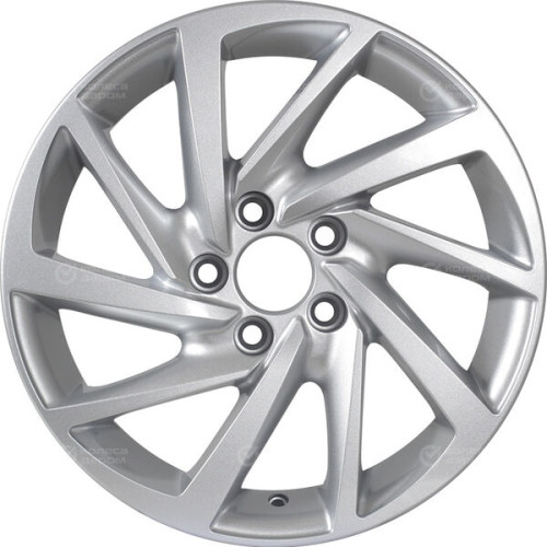 Колесный диск KDW KD1530 6xR15 5x100 ET38 DIA57.1 серебристый