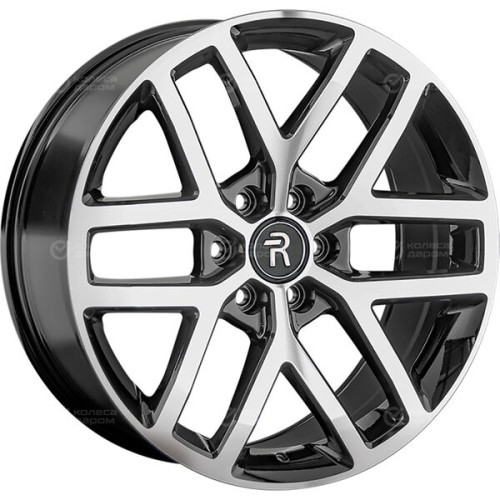 Колесный диск Replay CL67 9xR22 6x139.7 ET28 DIA78.1 черный полностью полированный