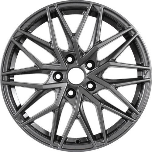 Колесный диск СКАД Азимут 7xR17 5x110 ET38 DIA65.1 темно-серый цвет с перламутровыми оттенками