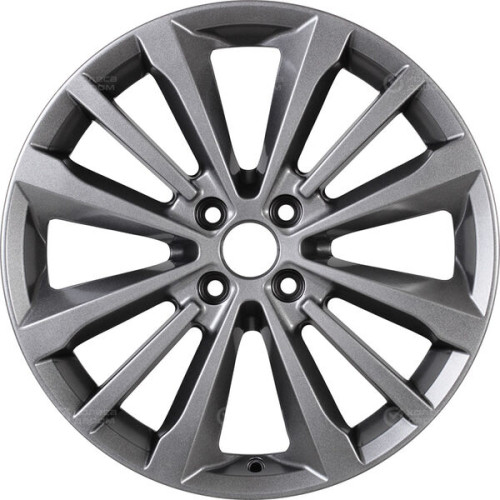 Колесный диск iFree Андерсен 7xR17 4x100 ET45 DIA67.1 насыщенный тёмно-серебристый