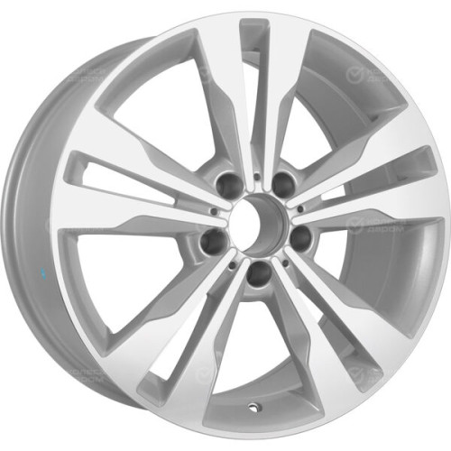 Колесный диск Replay MR131 9.5xR18 5x112 ET48 DIA66.6 серебристый, с полированной лицевой поверхностью