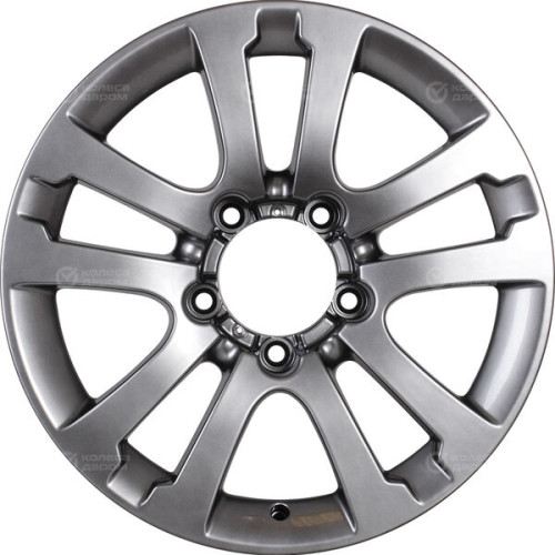 Колесный диск КиК Сахара-Patriot (КС714) 7xR18 5x139.7 ET35 DIA108.5 темно-серебристый