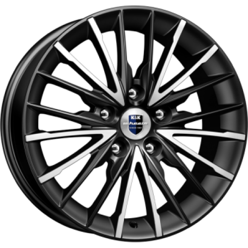 Легковой диск КиК Ореанда 7x16 5x114,3 ET45 60,1 Алмаз черный
