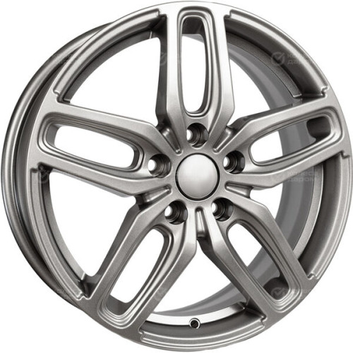 Колесный диск Carwel Виви 199 6.5xR17 4x100 ET43 DIA60.1 темно-серебристый