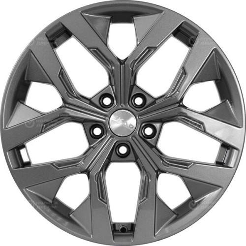 Колесный диск СКАД Ламберт 7.5xR18 5x108 ET47 DIA60.1 темно-серый цвет с перламутровыми оттенками