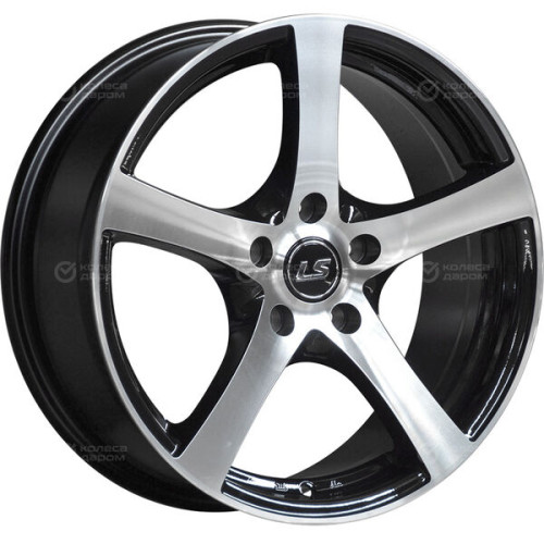 Колесный диск LS LS 357 7xR17 4x98 ET28 DIA58.6 черный полностью полированный