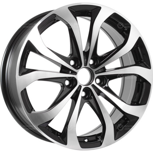 Колесный диск Replay HND135 7xR17 5x114.3 ET41 DIA67.1 черный полностью полированный