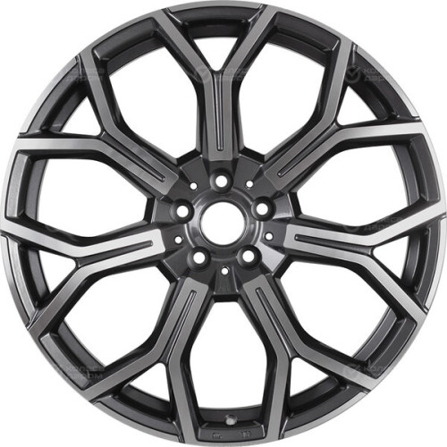 Колесный диск Replay B238 9.5xR21 5x112 ET37 DIA66.6 темно-серый матовый ,частично полированный