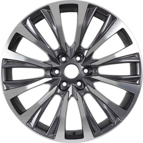 Колесный диск Replay KI367 8xR20 6x114.3 ET46 DIA67.1 насыщенный темно-серый полностью полированный