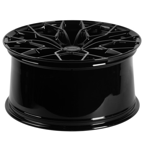 Легковой диск Skill Wheels SL164 10x22 5x112 ET56 66,6 чёрный глянцевый