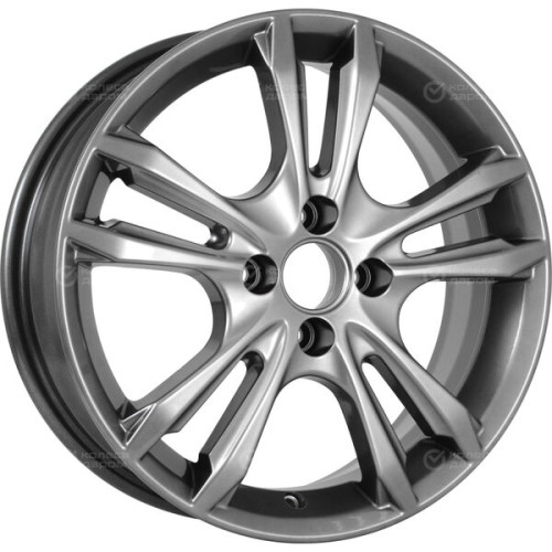Колесный диск КиК Samara-оригинал 6xR16 4x100 ET41 DIA60.1 темно-серебристый