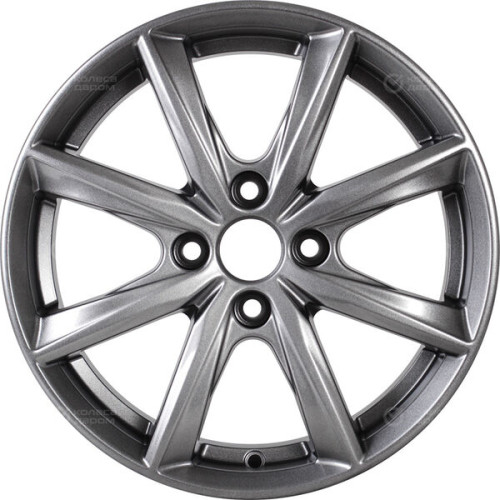 Колесный диск iFree Бланш 6xR15 4x100 ET40 DIA67.1 насыщенный тёмно-серебристый