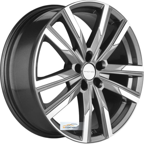 Легковой диск Khomen Wheels KHW1905 7,5x19 5x108 ET33 60,1 Gray-FP