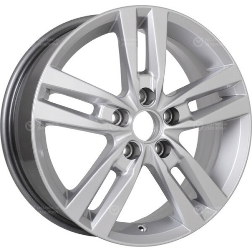 Колесный диск КиК Rassvet 6.5xR16 5x108 ET40 DIA67.1 насыщенный темно-серебристый цвет