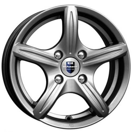 Легковой диск КиК Мирель 6x14 5x114,3 ET38 67,1 Дарк платинум