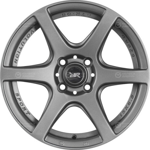 Колесный диск Race Ready CSS3717 7xR16 4x100 ET38 DIA60.1 темно-серый матовый