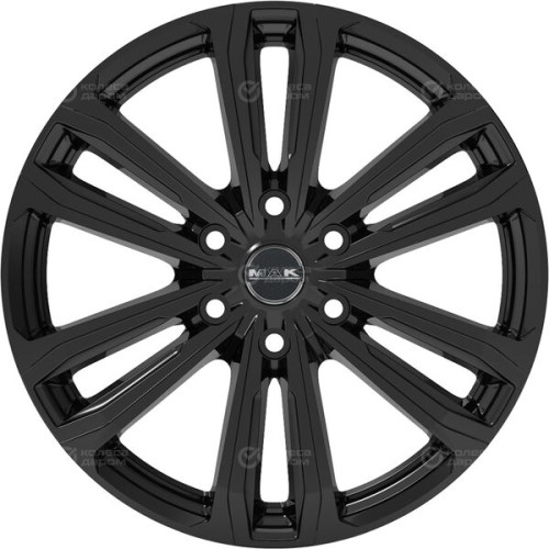 Колесный диск MAK Safari 6 7.5xR18 6x139.7 ET33 DIA100.1 черный глянцевый