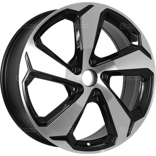 Колесный диск Replay JT10 7.5xR19 5x108 ET39 DIA60.1 черный полностью полированный