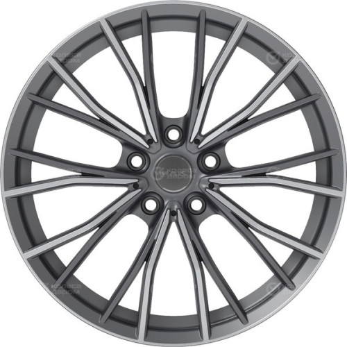 Колесный диск MAK Mark 8xR17 5x120 ET53 DIA72.6 серый с полированной лицевой частью