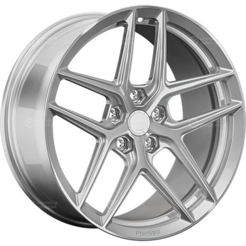 Колесный диск LS Forged FG47 8.5xR19 5x120 ET25 DIA72.6 серебристый полированный