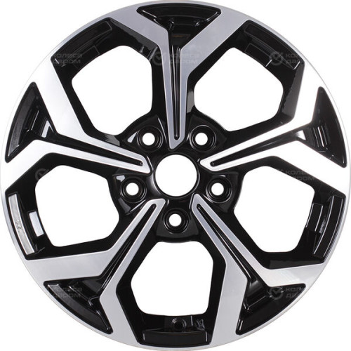Колесный диск iFree Original КС878 (ZV 16_Focus) 6.5xR16 5x108 ET50 DIA63.35 черный глянцевый с полированными элементами лицевой поверхности
