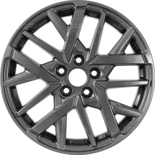 Колесный диск СКАД Босфор 6xR16 5x100 ET45 DIA67.1 темно-серый цвет с перламутровыми оттенками