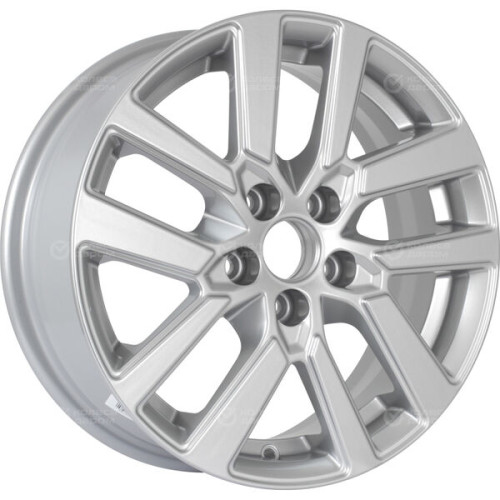 Колесный диск KDW KD1560 6xR15 5x100 ET38 DIA57.1 серебристый