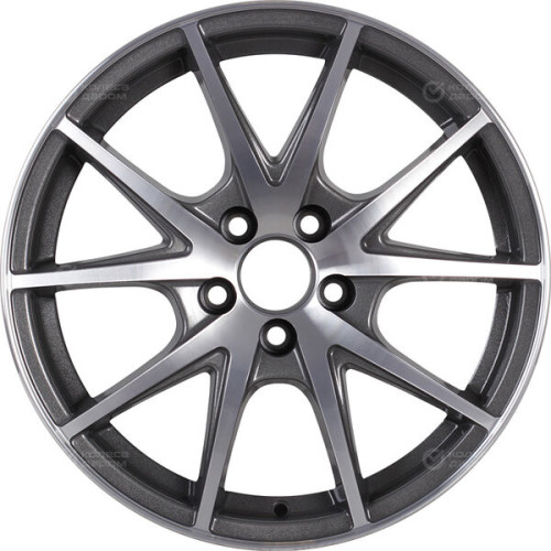 Колесный диск CrossStreet CR17 6.5xR16 5x110 ET46 DIA63.3 насыщенный темно-серый полностью полированный