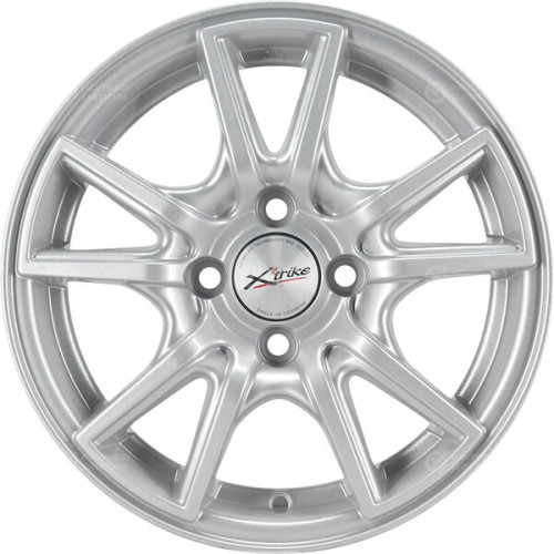 Колесный диск X-trike X104 6xR14 4x100 ET38 DIA67.1 серебристый